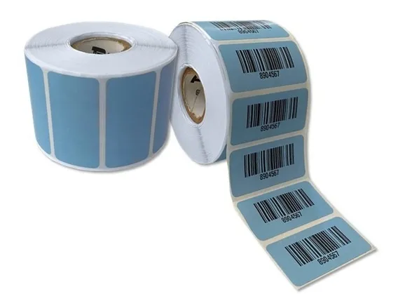 Etiqueta Térmica Azul 2x1 (51x25 Mm)