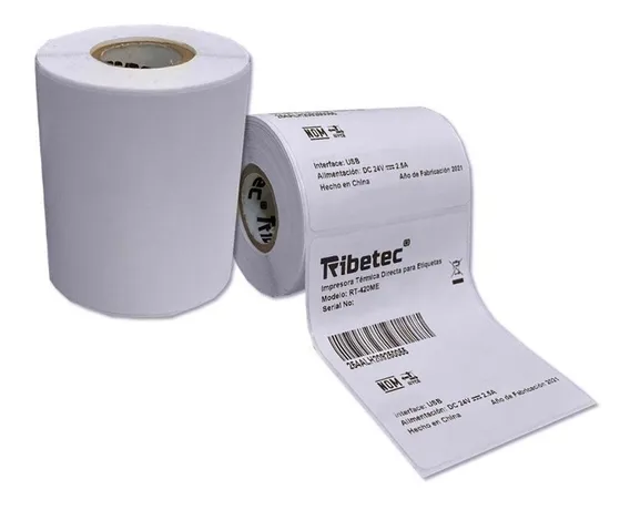 Etiqueta Térmica Directa 3x4 (76x102 Mm)